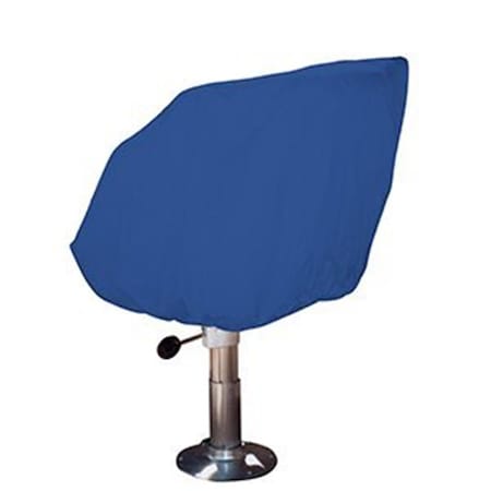 Bookazine HelmBucketFixed Back Boat Seat Cover - RipStop Polyester Navy TI2560813